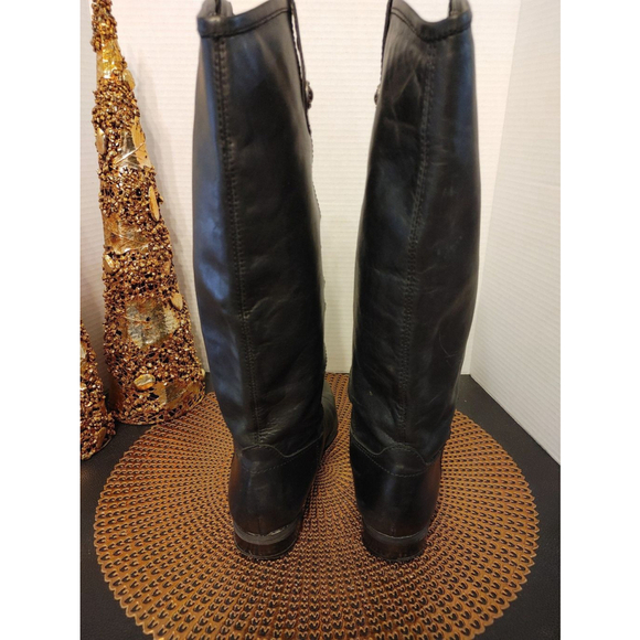 Carlos leather riding boots size 7.5M - Picture 5 of 6